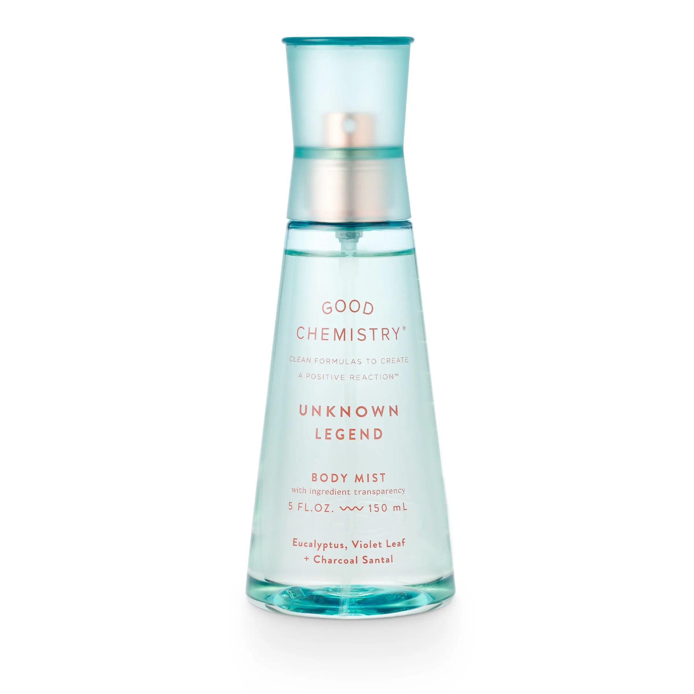 Good Chemistry Unknown Legend Woody Fragrance Body Mist - Vegan, Cruelty-Free Unisex Personal Care Product