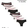 【Black Friday】Women's Fashion Leopard Print Lace Low-Waist Panties, Romantic Bow Design, Comfortable Breathable Daily Underwear, 8 Pack