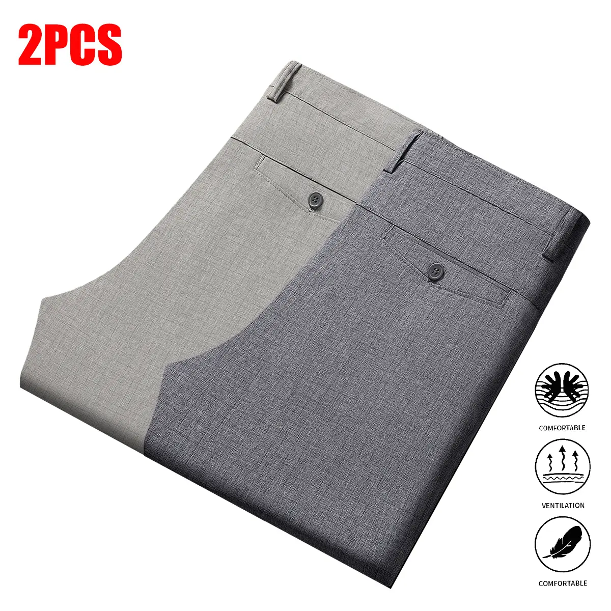 Light gray + khaki
