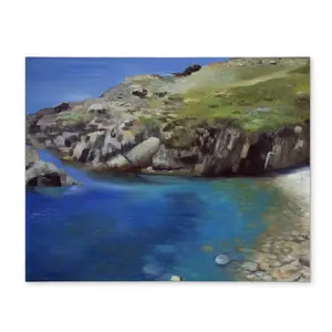 Begin Home Decor CPPM1418R4MVXY 14 x 18 in. Spanish Coast Bedroom Placemat - Marine Decor Polyester