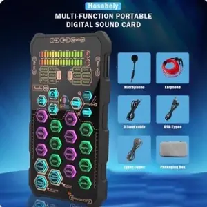 Handheld Mini Audio Sound Card Karaoke Set