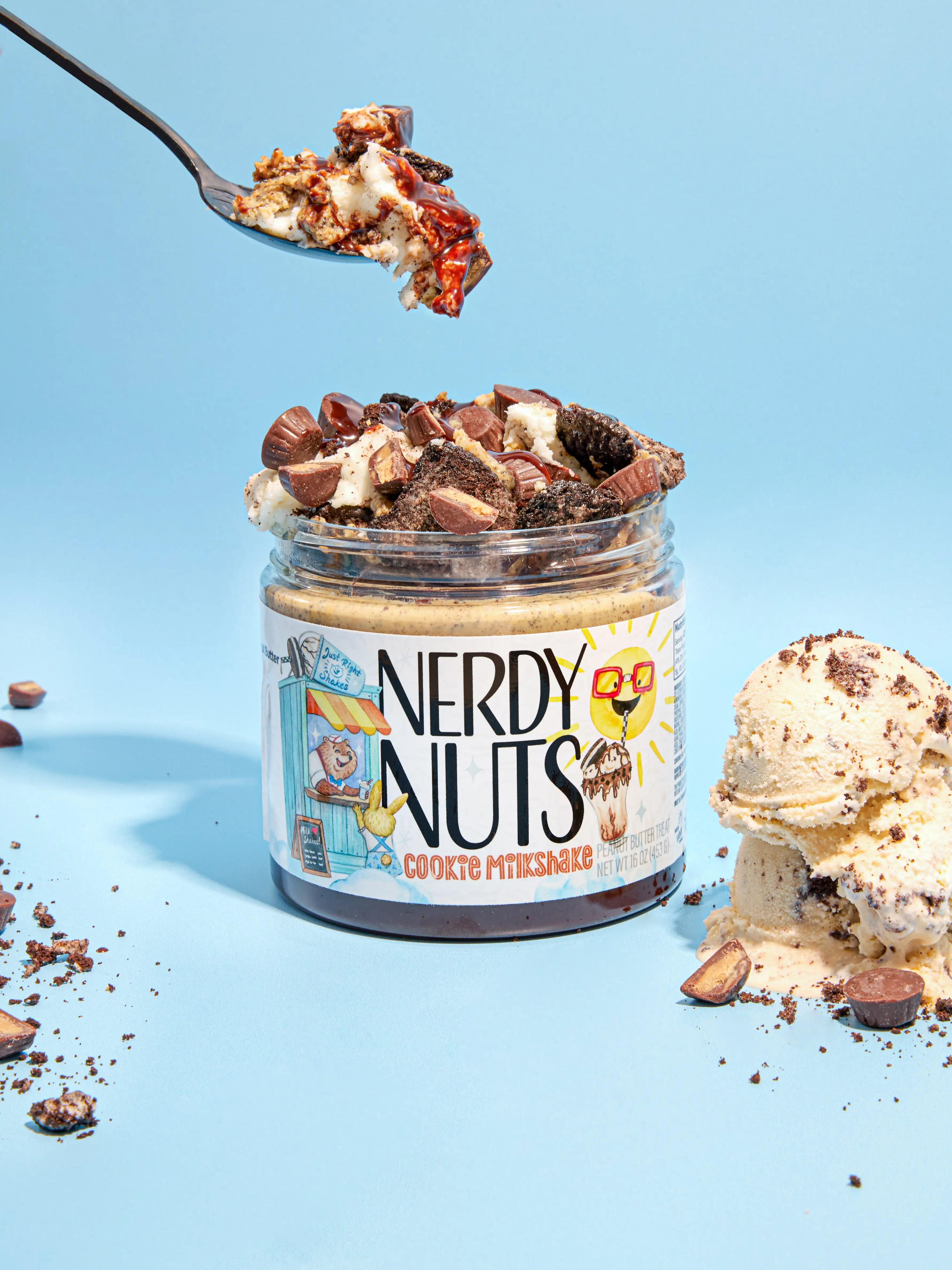 Cookie Milkshake Peanut Butter Treat