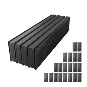 Galvanized Steel Corrugated Roof Panels, Weather Resistant Waterproof Lightweight Metal Roof Sheets, Easy Install Windproof Snowproof Reusable Metal Cover Sheets for Shed Carport Patio Fence Outdoor Building Use