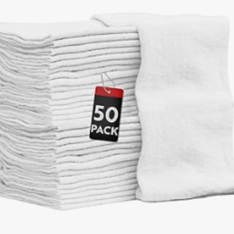 50 pack white shop towels