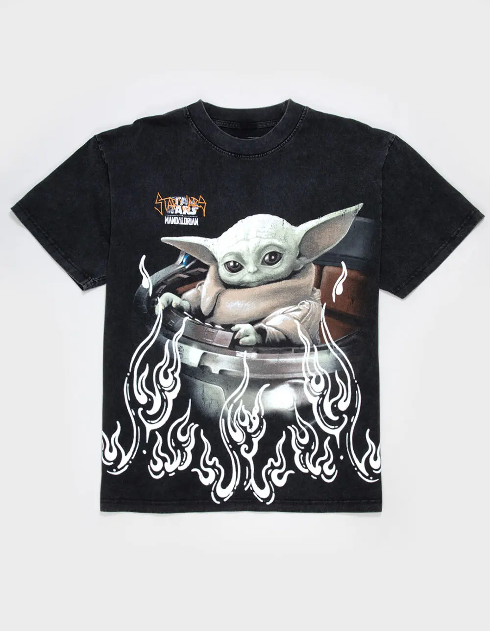 STAR WARS Mandalorian Grogu Mens Boxy Tee