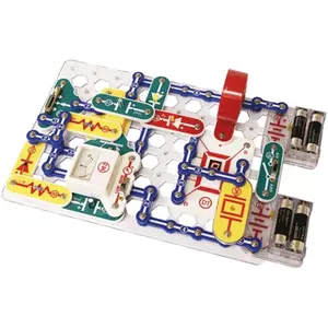 212 MAIN Science Experiment Kit - 500-in-1 Buildable Set with Easy-to-Use Snap Modules, AA Battery-Powered Educational School & Office Learning Supply