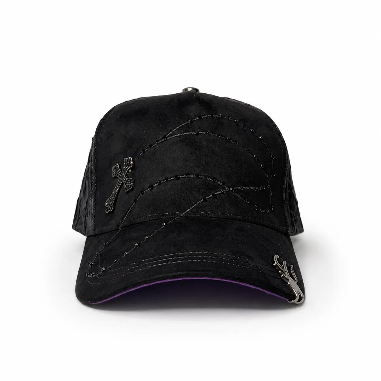 JC Caps "Exodo 14:14" Black - Black Snapback - Premium Streetwear Baseball Cap for Men & Women, Adjustable