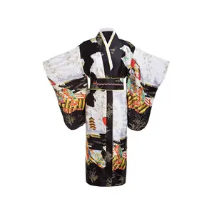 THY COLLECTIBLES Women's Silk Traditional Japanese Kimono Robe/Bathrobe/Party Robe Womenswear Comfortable