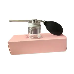 Powder Spray Bottles, 12.5G Tools  Building Fiber Spraying Bottle, Powder Duster Applicator Nozzle Pump  Sprayer Atomizer, Dry Glitter/Mica Spray Pump Dispenser