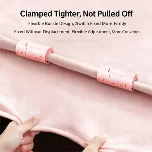 Bed Sheet Fastener Quilt Non-Slip Anti-Run Invisible No-Pin Duvet Cover Clip Holder Tightening Clamp Dormitory Bedroom Essential