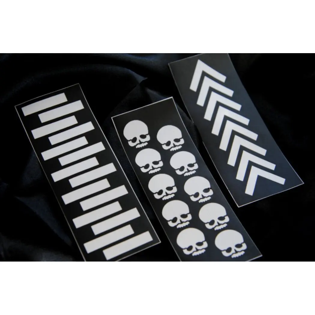 Makeup Stencil, Sticker Stencil, Skull Stencil