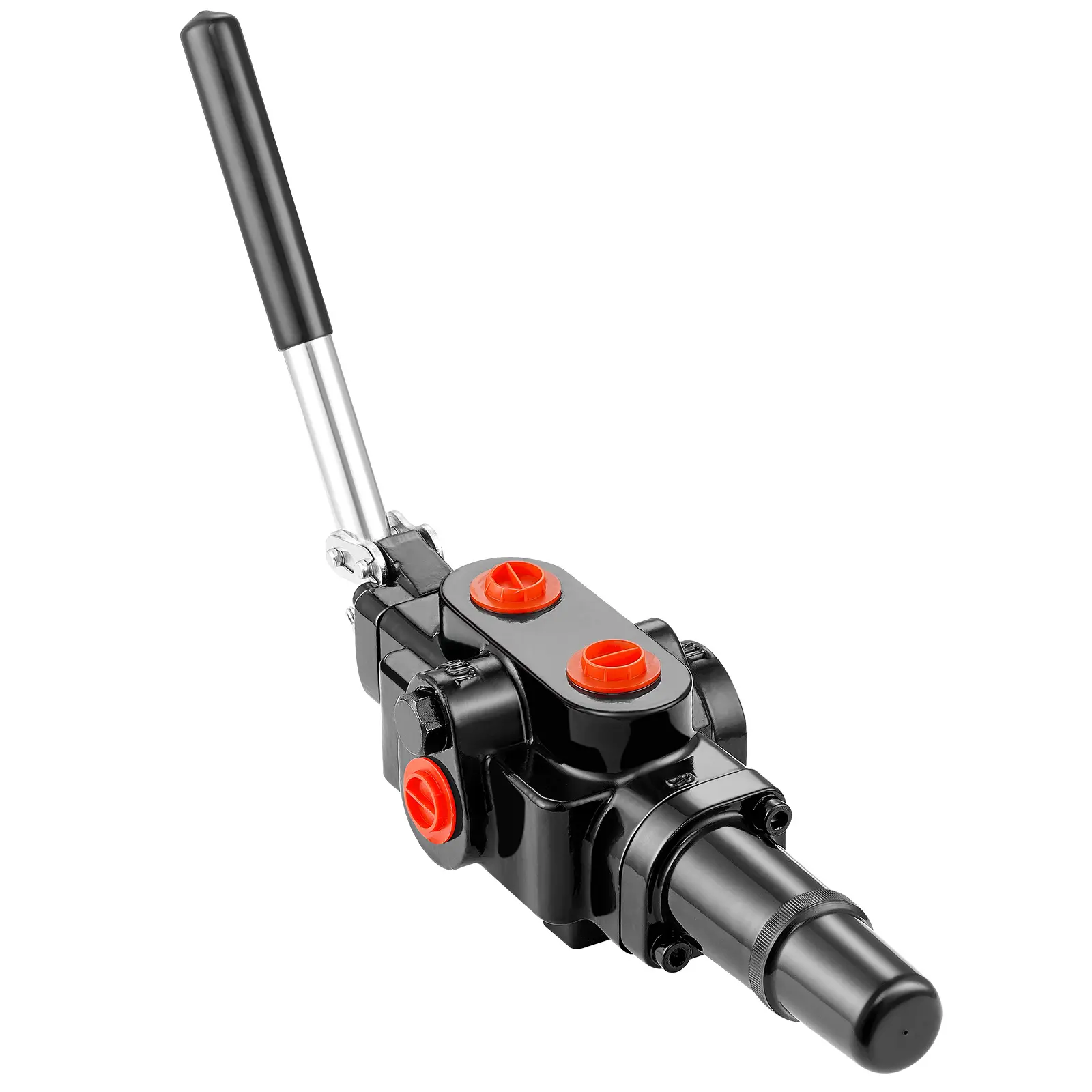 【Summerfinds】VEVOR Hydraulic Log Splitter Valve 1 Spool,25 GPM Hydraulic Directional Control Valve3626PSI Hydraulic Loader ValveHydraulic Joystick Control Valve for Small TractorsLoadersLog Splitter