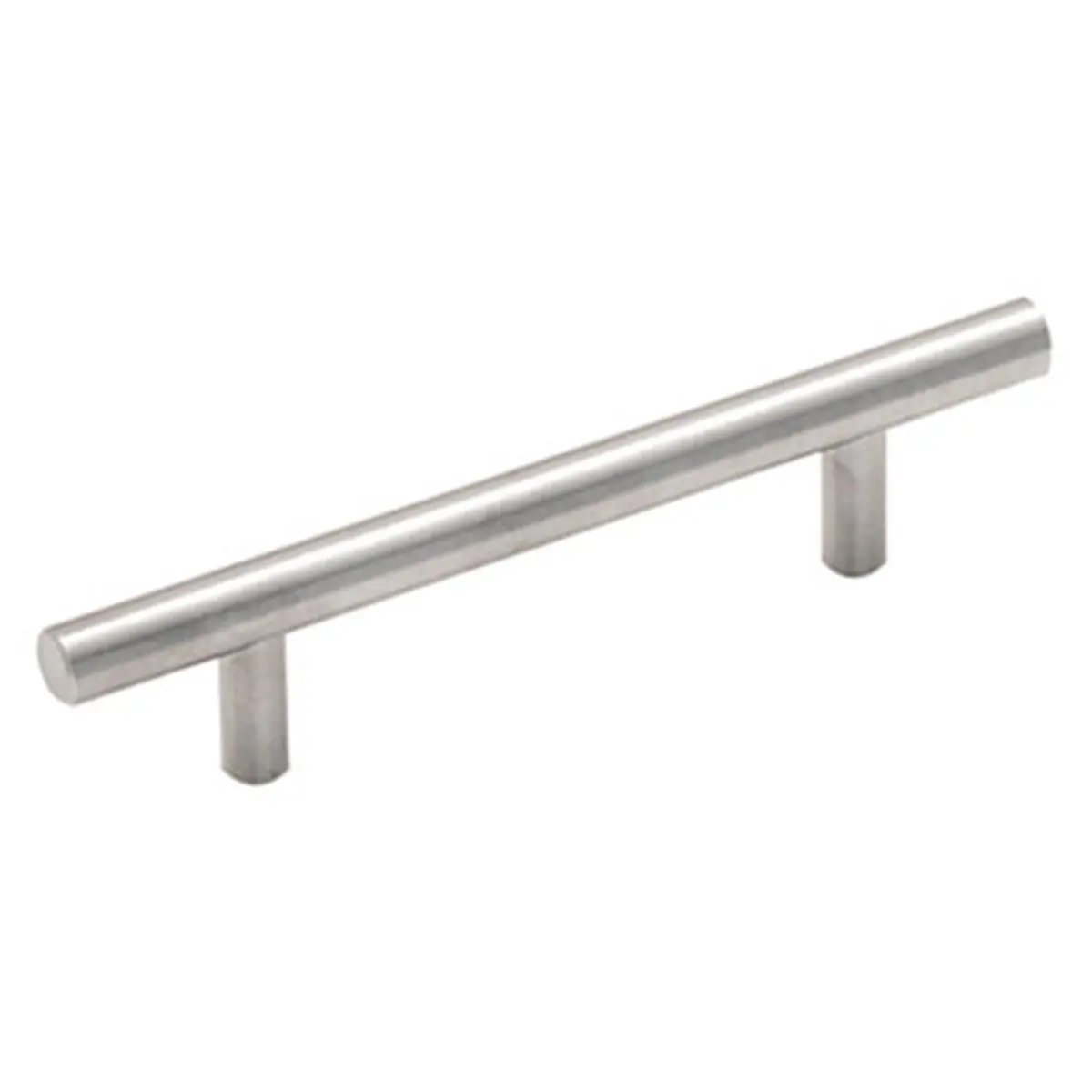 Amerock A19010 3 in. Stainless Steel Metal Bar Pull Door Handle, High-Quality Classic Design for Enhancing Traditional Settings & Home Decor