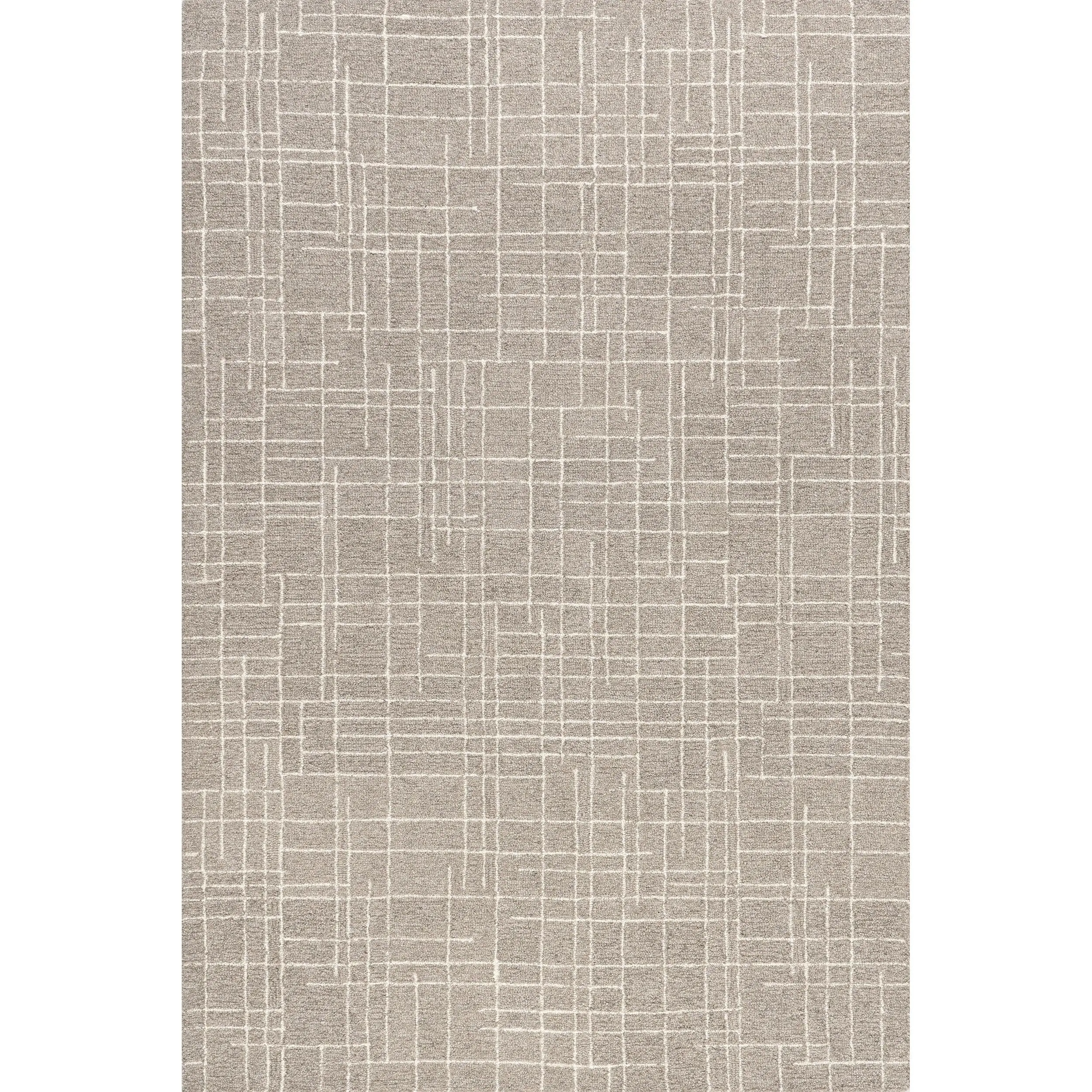 Tiera Checkered Wool Area Rug