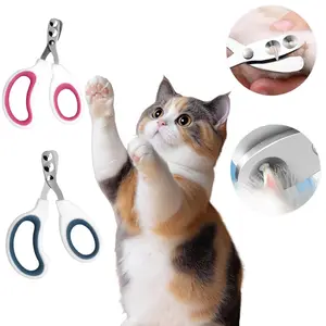 Pet Nail Clipper, Professional Stainless Steel Nail Clipper for Cats, Kittens, Hamster, Rabbits, Birds, & Small Breed Animals Claw Trimmer