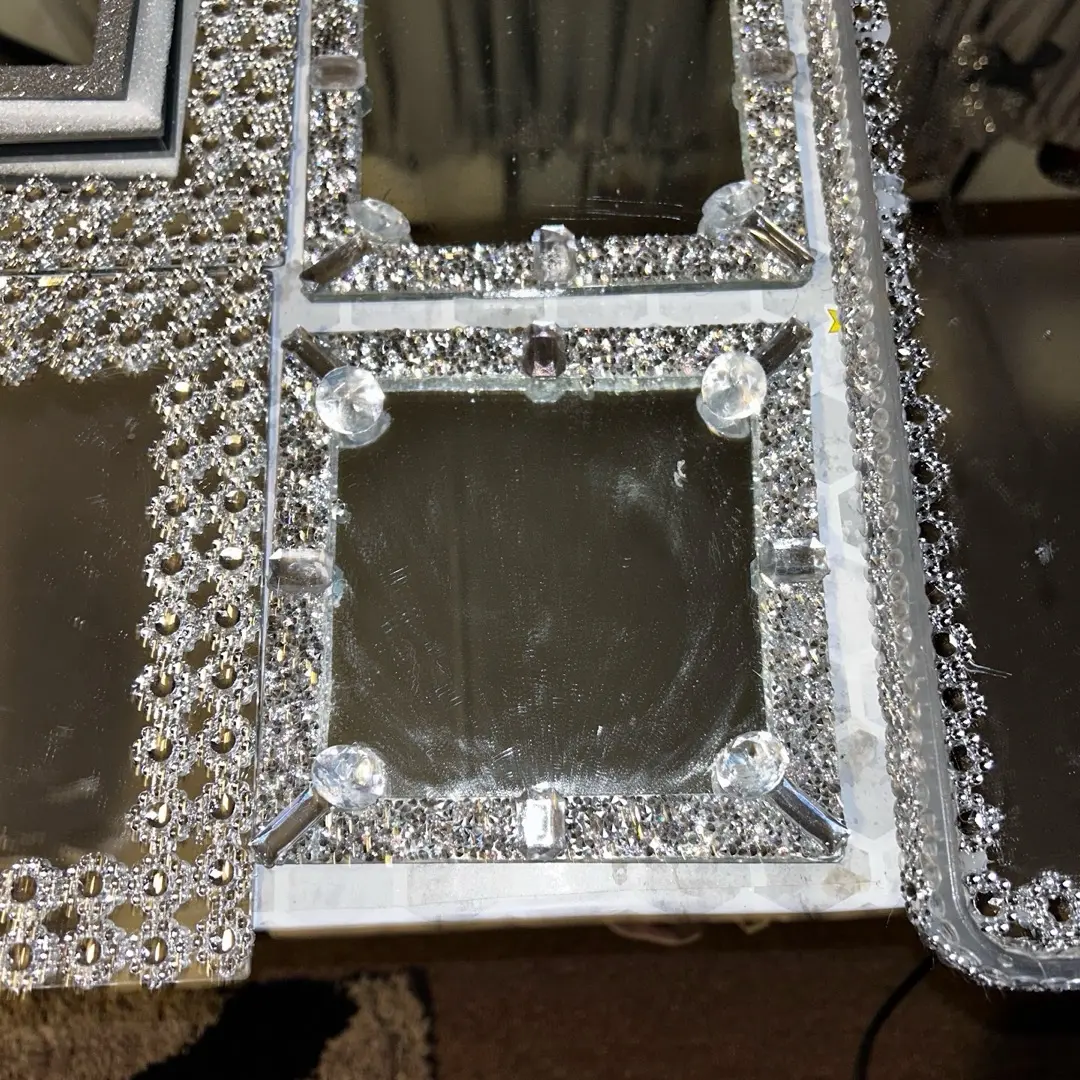 Custom Bling Mirrors - All Different Shapes and Sizes