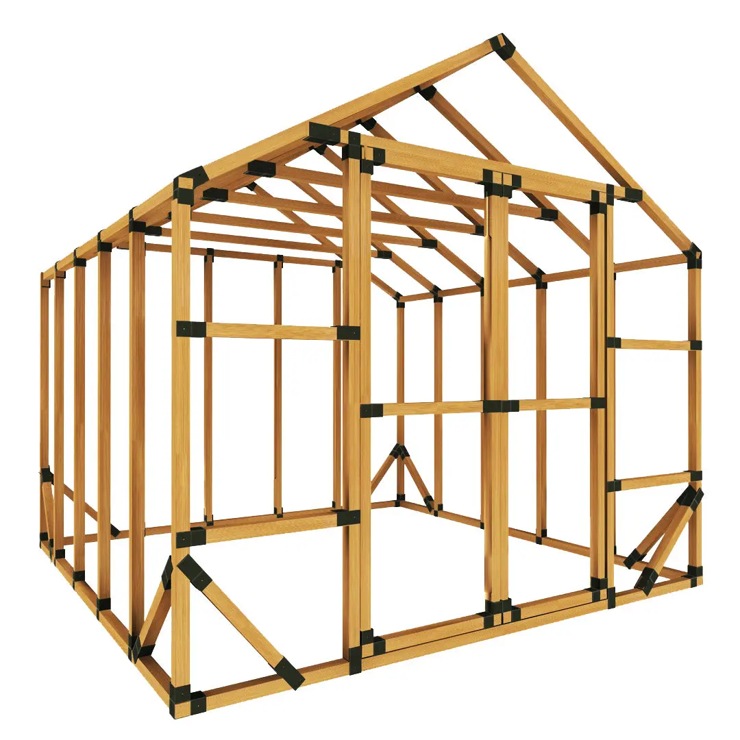 10X10 Standard Storage Shed Kit