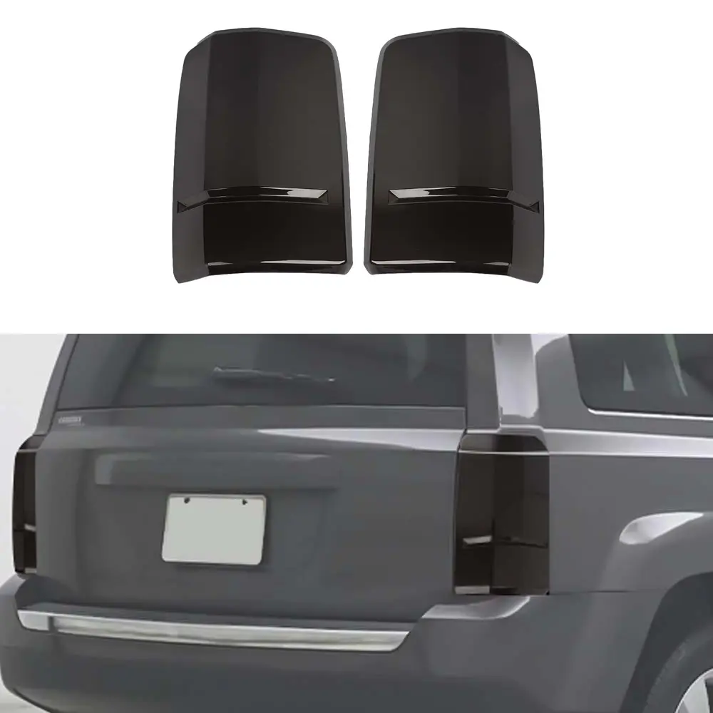 Smoked Black Tail Light Cover Guard Trim, Car Accessories, Auto Parts Accessories for 2011-2016 Jeep Patriot, Accessories For Car