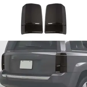 Smoked Black Tail Light Cover Guard Trim for 2011-2016 Jeep Patriot Car Accessories