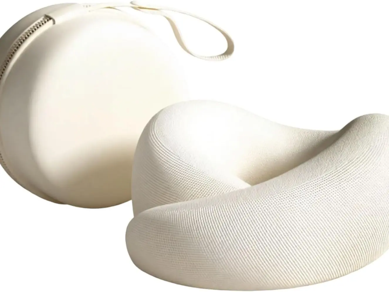 Ergonomic Portable Travel Neck Pillow, Cervical Support Headrest for Airplane, Car - Comfortable Home & Office Party Gift