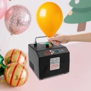 Lagenda Electric Air Balloon Pump, B231 Portable Professional Automatic Modeling Balloon Inflator Electric Balloon Blower Pump Air Blower with Timer for Party Events Decoration