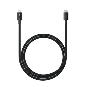 Satechi Certified Thunderbolt 5 Cable, 240W PD, 120Gb/s Data, Dual 8K@60Hz, Triple 4K@144Hz, Braided Thunderbolt 5/4/3, Compatible USB-C Cable for iPhone 17, MacBook Air/Pro/Neo, Laptops