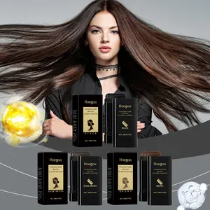 Hair chalk stick, black/brown/dark brown, temporary hair color stick, natural, mild, non-irritating and color-revealing hair dye