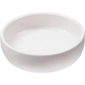 Ceramic Pet Bowl for Cats and Dogs, Classic Ceramic Dish for Food and Water, 12 Liquid Ounce