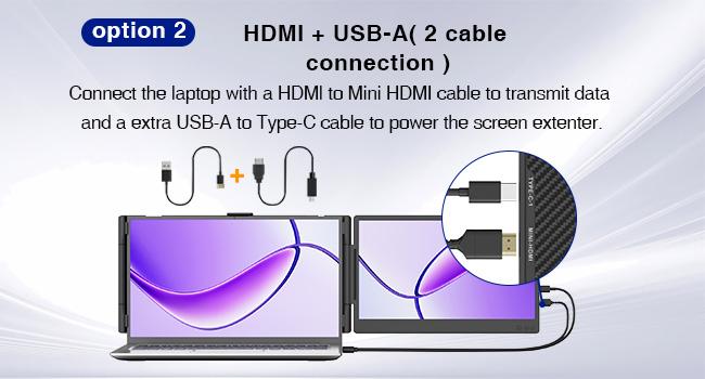 Siaviala Laptop Screen Extender, 14” FHD 1080P IPS Dual Laptop Monitor Extender, Portable Monitor for 13-17.3” Laptops, Plug & Play Dual Screens for Windows/Mac with USB C/HDMI Port computer accessory Siaviala Laptop Screen Extender, 14” FHD 1080P IPS Dual Laptop Monitor Extender, Portable Monitor for 13-17.3” Laptops, Plug & Play Dual Screens for Windows/Mac with USB C/HDMI Port computer accessory