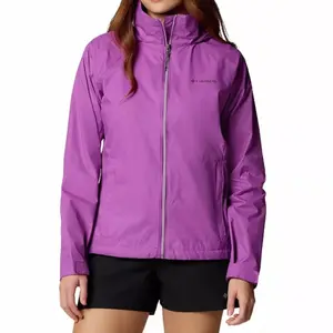 Columbia Women's Switchback III Hooded Packable Jacket – Lightweight, Water-Resistant Outdoor Jacket