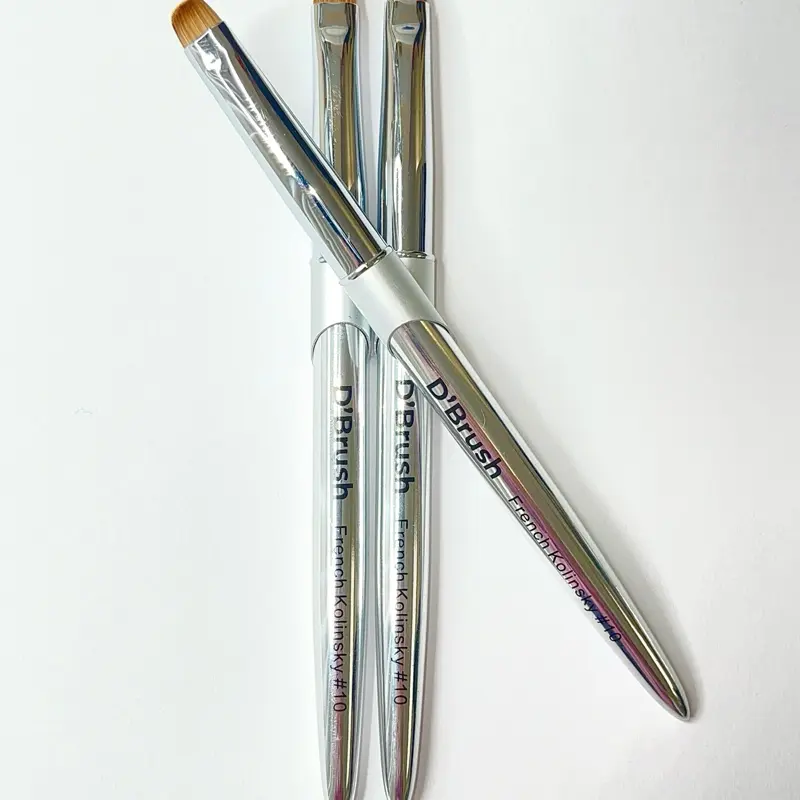 French Clean-Up Brush #10 - 1 PC | Firm Bristles, No Fraying