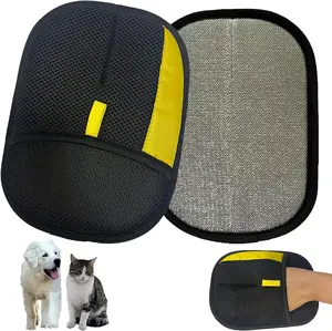 Pet Hair Remover Brush – Cat & Dog Hair Cleaning Tool, Reusable Fur Removal & Adsorption Brush for Sofa, Bed, Car & Clothes