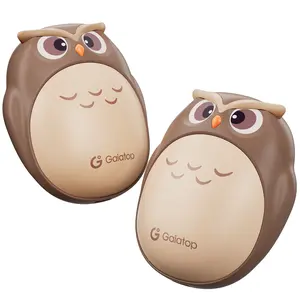 Gaiatop 2-in-1 Magnetic Owl Hand Warmer, 4000mAh Rechargeable Pocket Heater, 2s Rapid Heating, 3 Temp Levels, 2.5h Fast Charging, NTC Safety, 75g Mini Warmer, Ideal Valentine's Day Winter Gift for Him Her Family   Valentine's Day gift