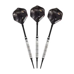 Elkadart Wizard 80% Tungsten Soft Tip Darts Knurled and Ringed Barrel