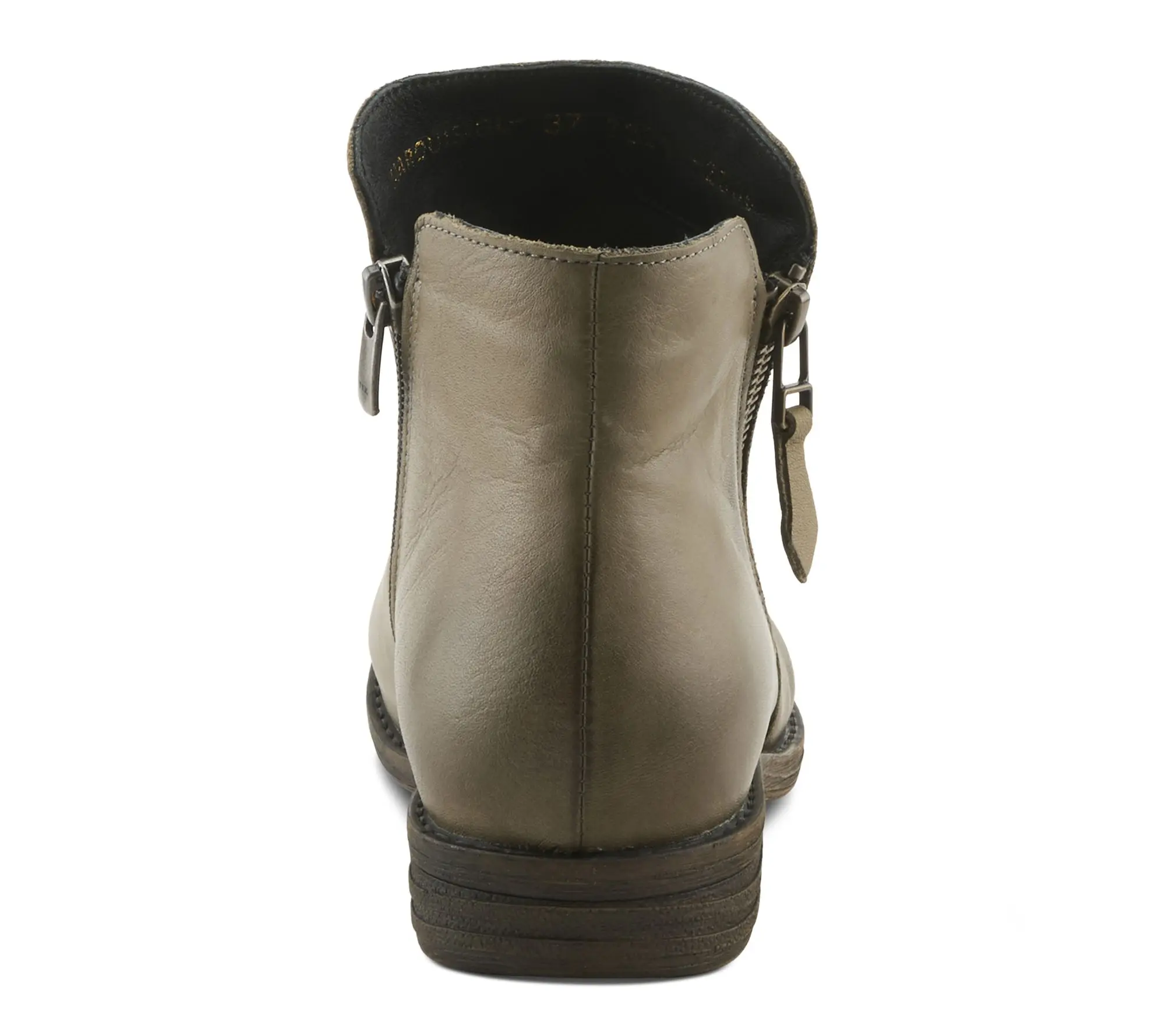 Spring Step Leather Booties - Marquis