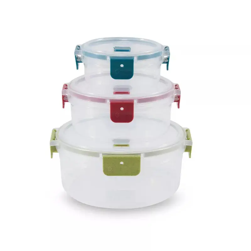 Simply Green Eco Click Food Storage Container Sets - 3pc