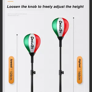 Boxing Reflex Ball, Boxing Speed Reflex Ball, Body Exercise, Speed Bal Adjustable, 360° Rebound, Home Boxing Target, Standing Punching Bag, Training Equipment, Stress Relie Punching Bag, Stress Reduction