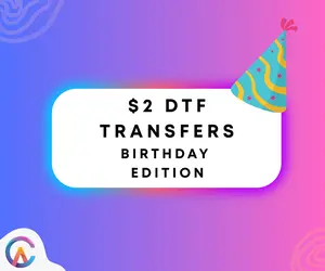 Happy Birthday DTF Transfer Sheets – $2 Birthday Designs for Tees & Gifts