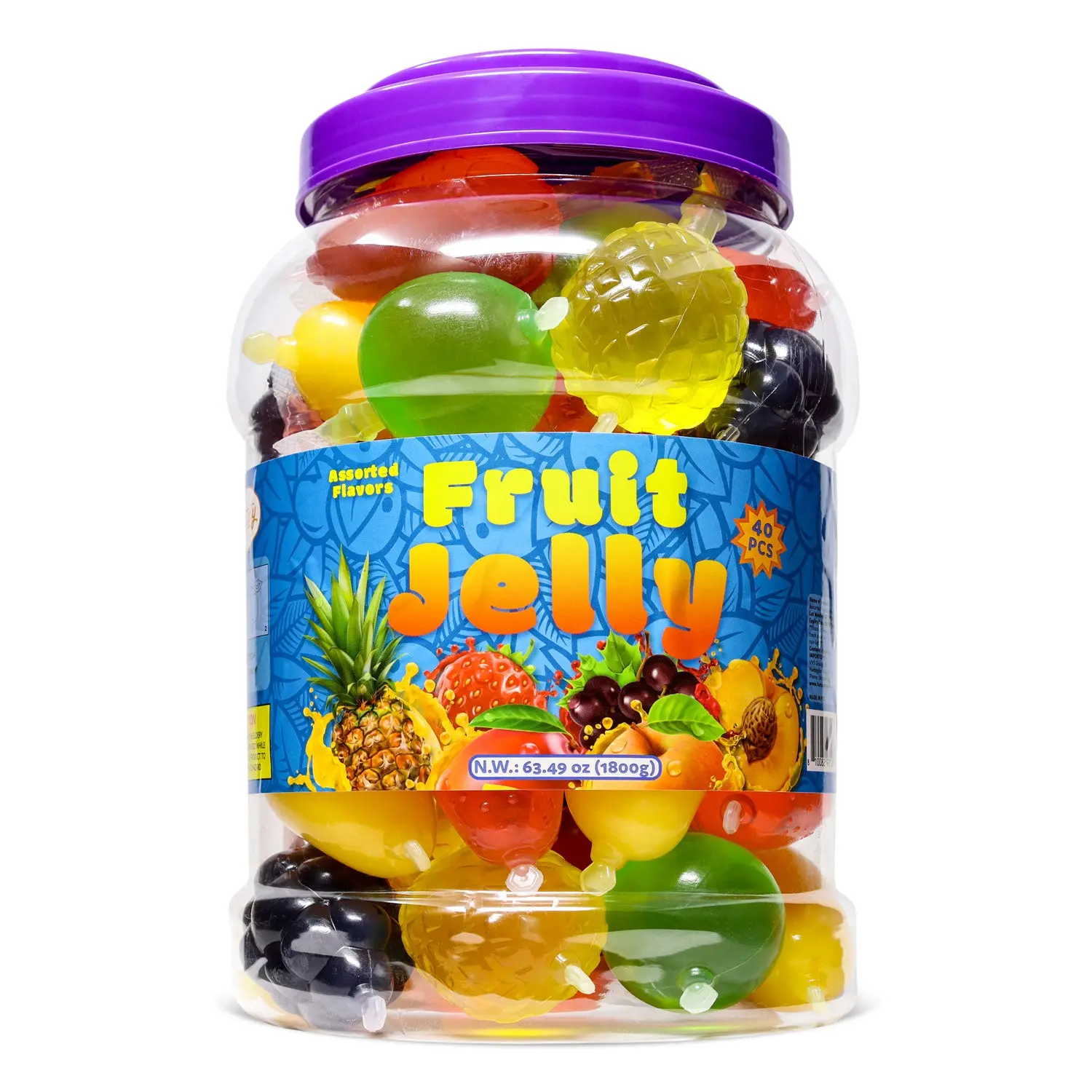 Fruit Jelly Candy, Assorted Flavors fruit snacks Fruit Jelly Candy, Assorted Flavors fruit snacks