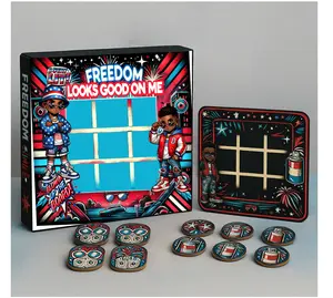 Freedom Looks Good On Me – Tic-Tac-Toe Board Game