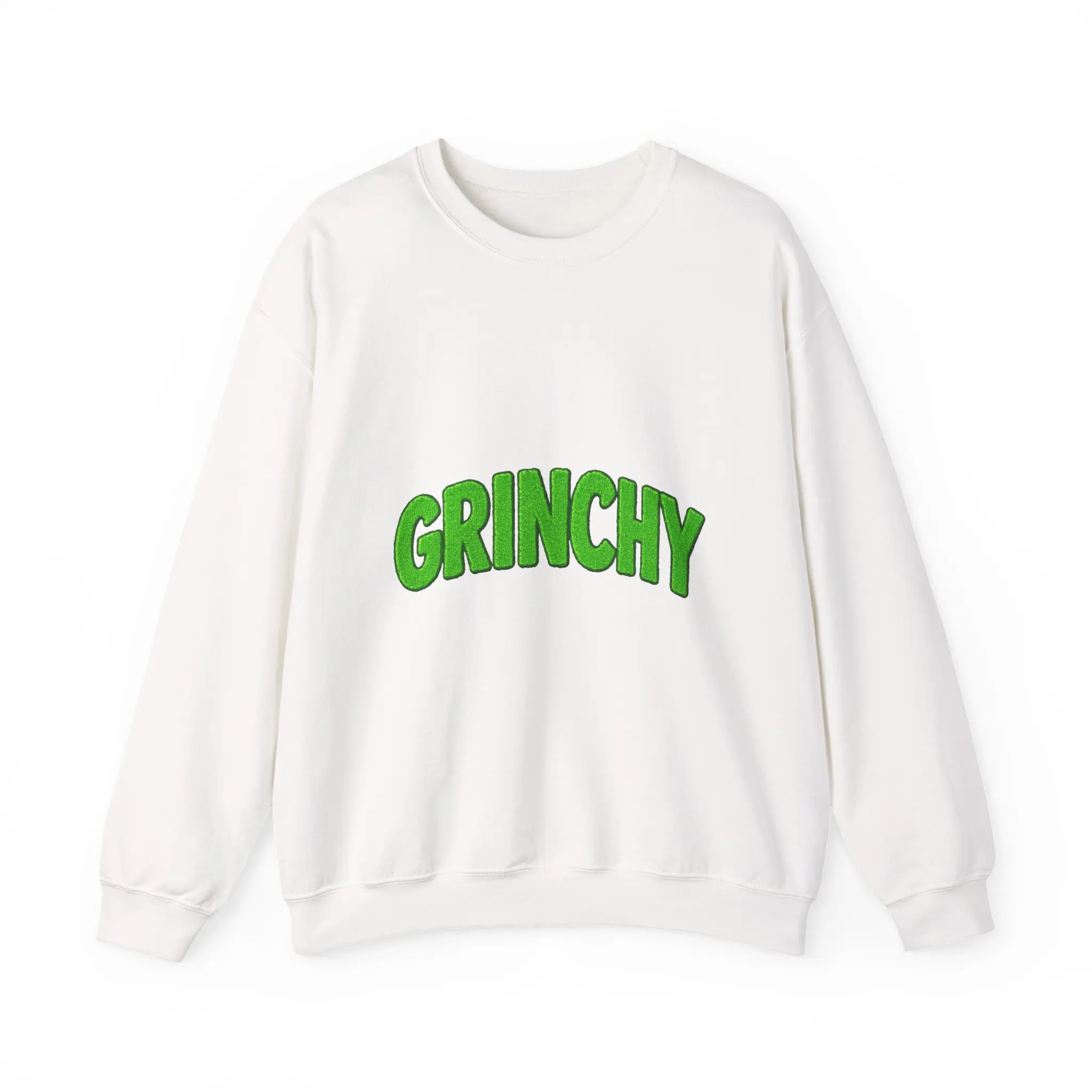 Grinchy Sweatshirt, Fun Gift, Comfy Winter Sweater, Holiday Pullover, Soft Jumper, Festive Top