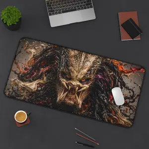 Predator Gaming Mouse Pad - Yautja Warrior Desk Mat
