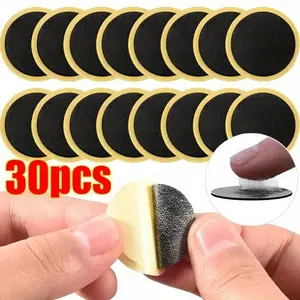 Bicycle Tire Repair Patch, 30pcs/set Quick Glue-free Adhesive Tire Protective Patch, Durable Tyre Protective Patch for Mountain and Road Bikes, Bicycle Repair Kit, Bicycle Maintenance, Tire Protection