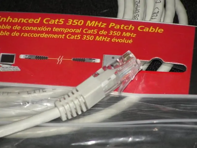 Tripp Lite Cat5e-Cat5 Patch Cable - 20ft Length, 350mhz Speed, RJ45 M-M Ports, Black, Rj45 Ports
