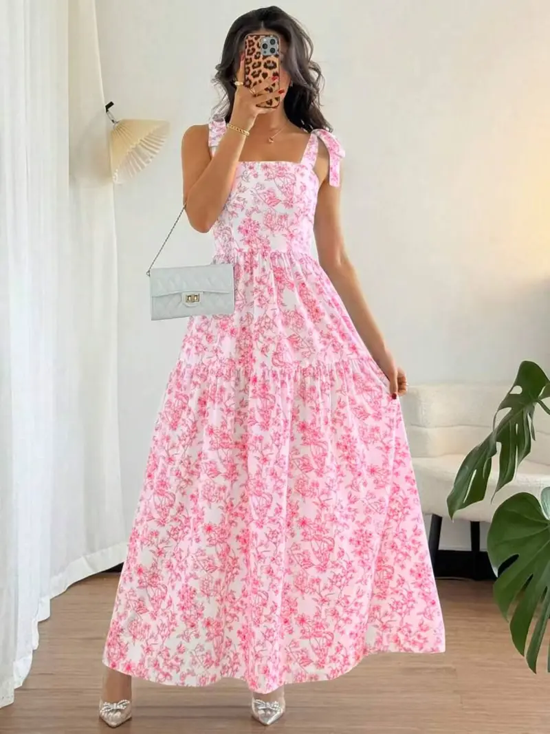 yellow summer dress frilly pink flowers - TikTok Shop yellow summer dress frilly pink flowers - TikTok Shop