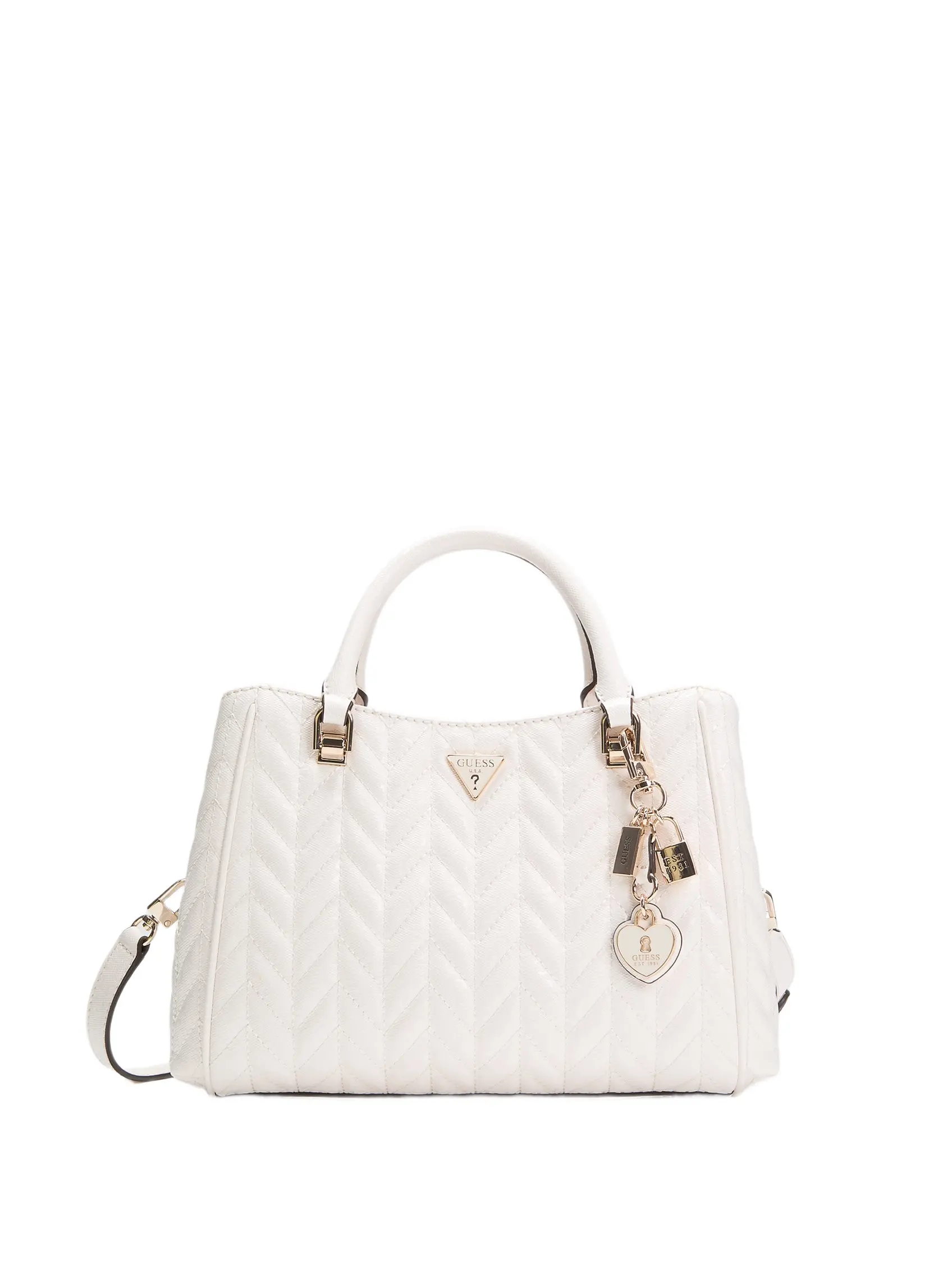 GUESS Female Stacey Satchel Bag
