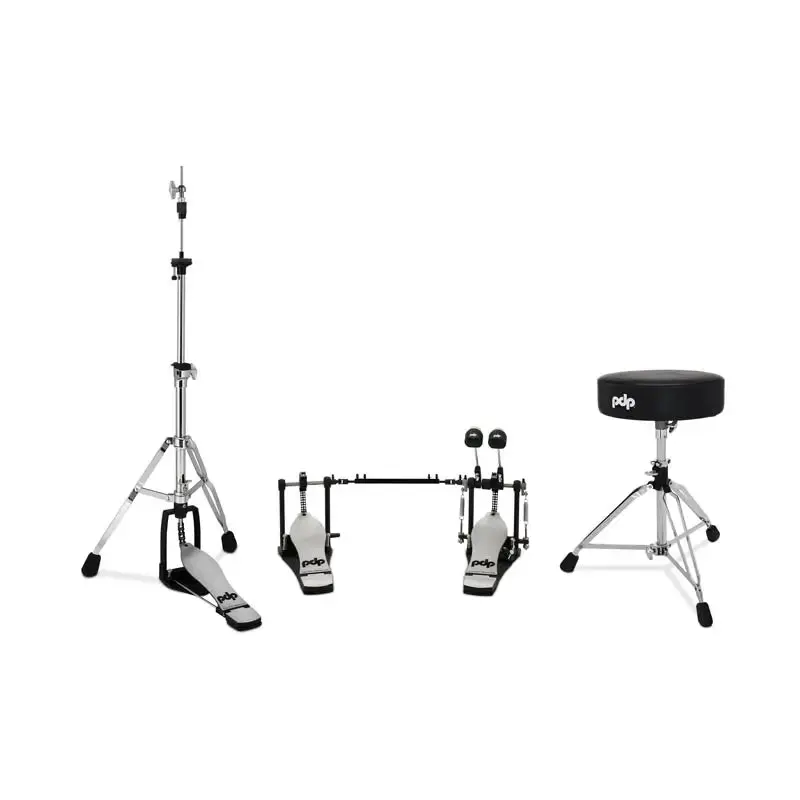 PDP 800 Series 3pc Hardware Pack w/Double Pedal