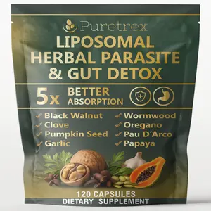Wormwood Black Walnut & Oregano Capsules - Liposomal Herbal Complex