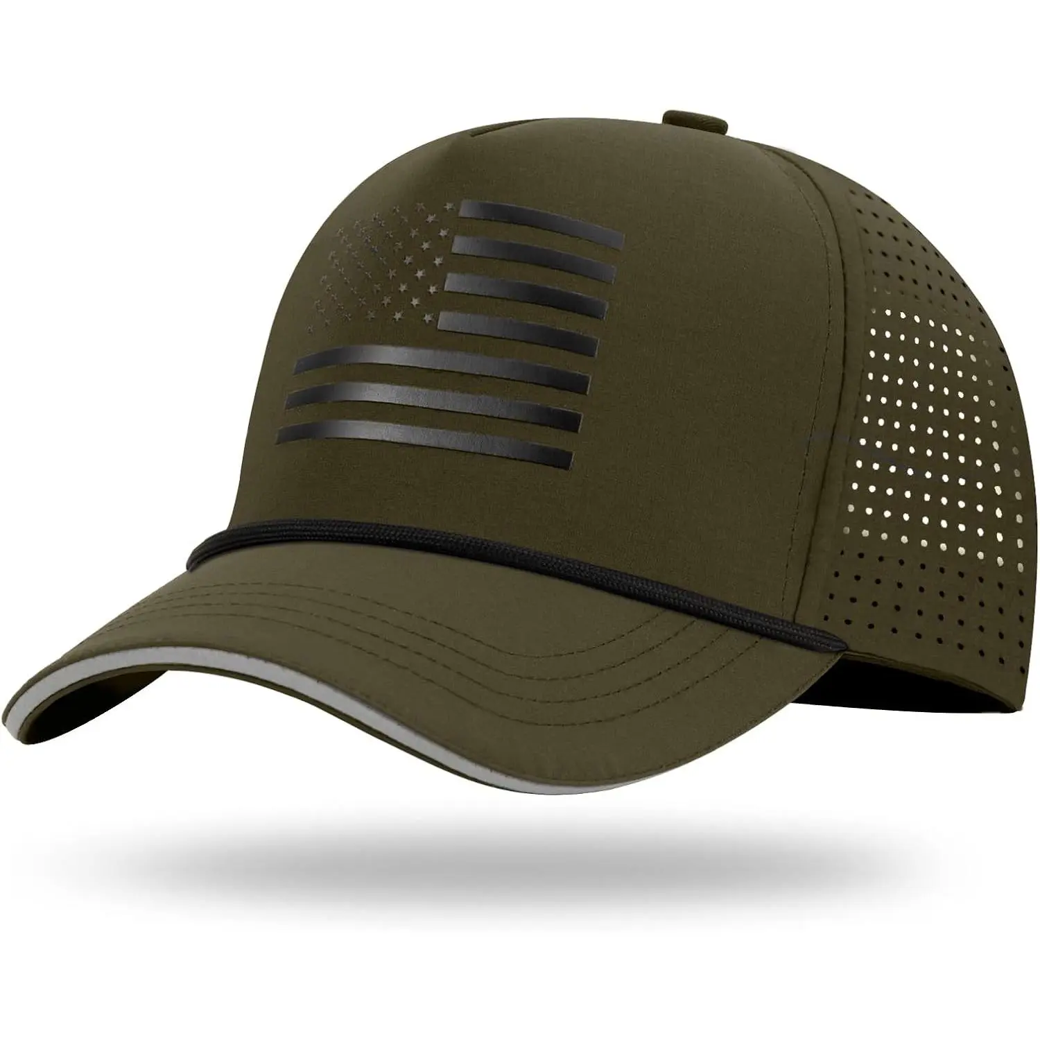 Oversize XL XXL XXXL  Flag Trucker Hat,  Quick Dry Snapback Hats, Large  Baseball Cap for Men Big Heads