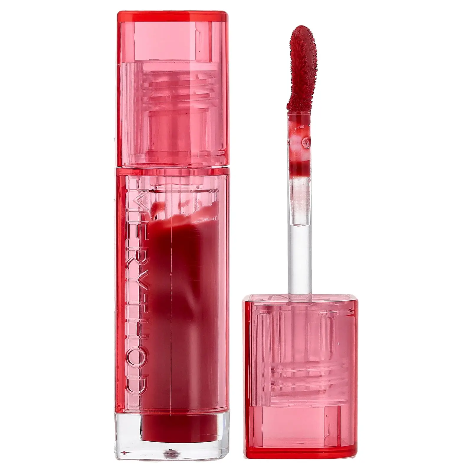 Merythod Aengdu Fit Glossy Tint, 04 Double Red, 0.11 oz (3 g)